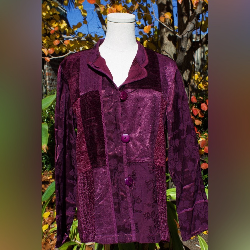 Vintage Patchwork Jacket - image 1